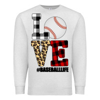 Oatmeal Heather Love, Baseball Premium Sweatshirt - Bettercallsaul
