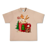 Burro Christmas coffee Urban Heavy Tee - Jasminsmagicworld