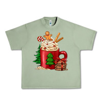 Oil Green Christmas coffee Urban Heavy Tee - Jasminsmagicworld