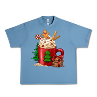 Pebble Blue Christmas coffee Urban Heavy Tee - Jasminsmagicworld