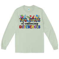 Matcha 100 days of embracing differences Long Sleeve Tee - MaliasSmallBusiness