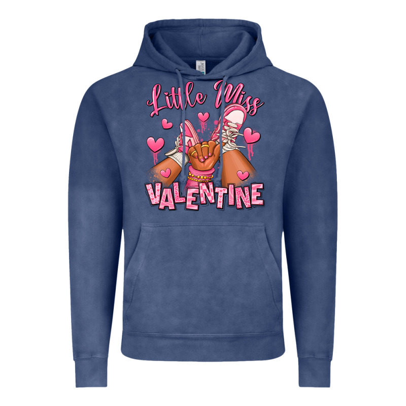 Little Miss Valentine Afro Kid Sneakers Vintage Hoodie by RanaPortraitStore | Teevron