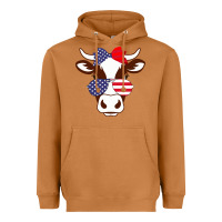 Meerkat Cow 4Th Of July Independence Day Heavyweight Hoodie - Bettercallsaul