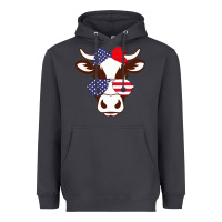 Smoke Cow 4Th Of July Independence Day Heavyweight Hoodie - Bettercallsaul