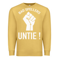 Antique Gold Bad Spellers Premium Sweatshirt - Bettercallsaul