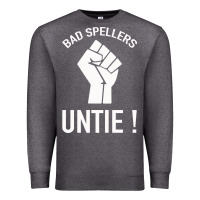 Charcoal Heather Bad Spellers Premium Sweatshirt - Bettercallsaul