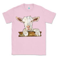 Bubblegum Pink baby cashmere goat Classic Tee - LillyAllenDesigns