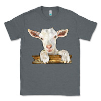 Charcoal Heather baby cashmere goat Classic Tee - LillyAllenDesigns