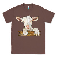 Chestnut baby cashmere goat Classic Tee - LillyAllenDesigns