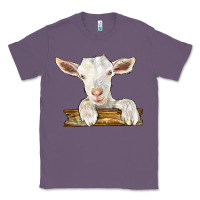 Lavender baby cashmere goat Classic Tee - LillyAllenDesigns