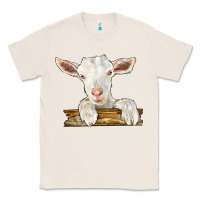 Natural baby cashmere goat Classic Tee - LillyAllenDesigns