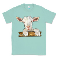 Seafoam baby cashmere goat Classic Tee - LillyAllenDesigns