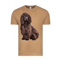 Vintage Camel Boykin Spaniel Dog Vintage Tee - LillyAllenDesigns