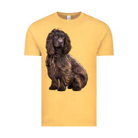 Vintage Mustard Boykin Spaniel Dog Vintage Tee - LillyAllenDesigns