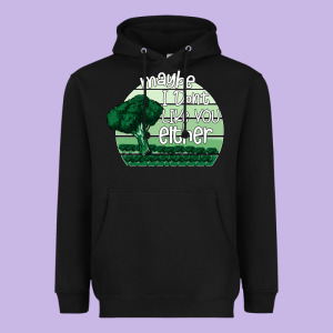 Maybe I Don't Like You Either Heavyweight Hoodie Designed By Bettercallsaul