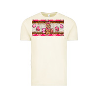 Vintage Arctic pink camouflage egg hunter bunny   license plate Vintage Tee - BarkalooDesign