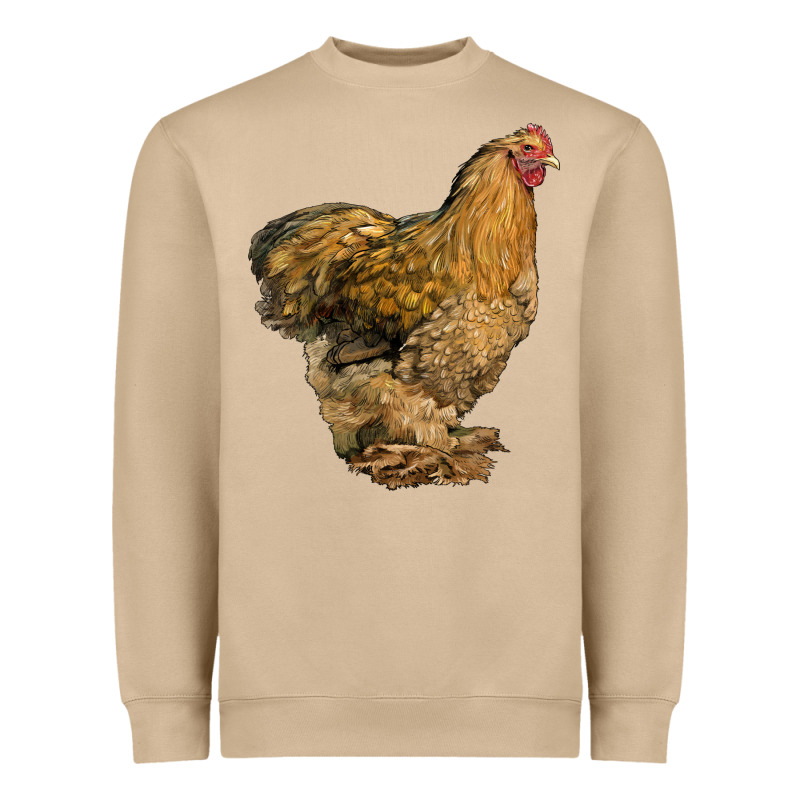 Cochin Chicken Heavyweight Sweatshirt by LillyAllenDesigns | Teevron