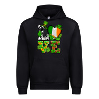Black Love St. Patrick's Urban Hoodie - OliviaCreatesArt