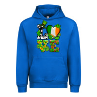 Cobalt Love St. Patrick's Urban Hoodie - OliviaCreatesArt