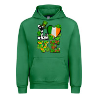 Emerald Love St. Patrick's Urban Hoodie - OliviaCreatesArt