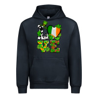 Navy Love St. Patrick's Urban Hoodie - OliviaCreatesArt
