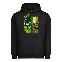 Pigment Black Love St. Patrick's Urban Hoodie - OliviaCreatesArt