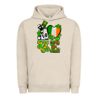 Pigment French Oak Love St. Patrick's Urban Hoodie - OliviaCreatesArt