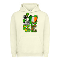 Pigment Pistachio Love St. Patrick's Urban Hoodie - OliviaCreatesArt