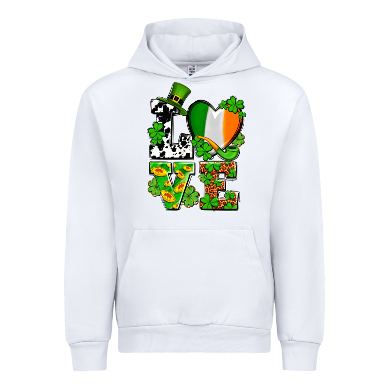 Love St. Patrick's Urban Hoodie by OliviaCreatesArt | Teevron