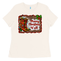 Bone merry christmas yall Ladies Tee - RanaPortraitStore