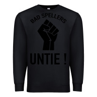 Black Bad Spellers Premium Sweatshirt - Bettercallsaul