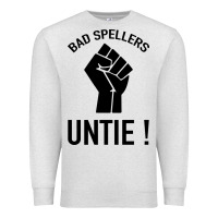 Oatmeal Heather Bad Spellers Premium Sweatshirt - Bettercallsaul