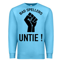 Ocean Blue Bad Spellers Premium Sweatshirt - Bettercallsaul