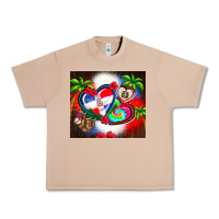 Burro dominican republic  leopard Urban Heavy Tee - AdoDesignShop