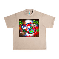 French Oak dominican republic  leopard Urban Heavy Tee - AdoDesignShop