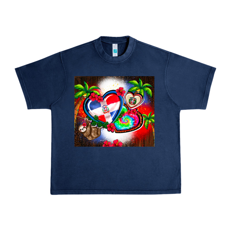 Dominican Republic  Leopard Urban Heavy Tee by AdoDesignShop | Teevron