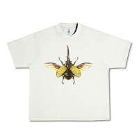 Pistachio Hercules Beetle With Wings Urban Heavy Tee - LillyAllenDesigns