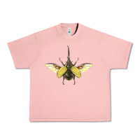 Salmon Hercules Beetle With Wings Urban Heavy Tee - LillyAllenDesigns