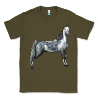 Army Green Tennessee Walking Horse Classic Tee - LillyAllenDesigns