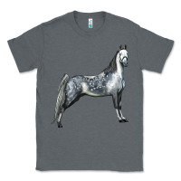 Charcoal Heather Tennessee Walking Horse Classic Tee - LillyAllenDesigns