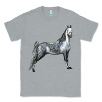 Heather Grey Tennessee Walking Horse Classic Tee - LillyAllenDesigns
