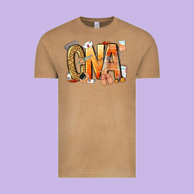 Cna Certified Nursing Assistant Nurse Vintage Tee Designed By Nancycooperartshop