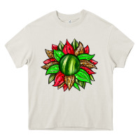 Watermelon Sunflower Heavy Core Tee | Teevron