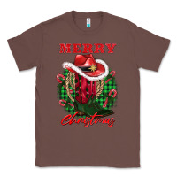 Chestnut merry christmas boots hat rope Classic Tee - AdoDesignShop