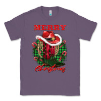 Lavender merry christmas boots hat rope Classic Tee - AdoDesignShop