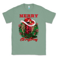 Sage merry christmas boots hat rope Classic Tee - AdoDesignShop