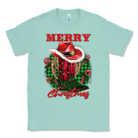 Seafoam merry christmas boots hat rope Classic Tee - AdoDesignShop