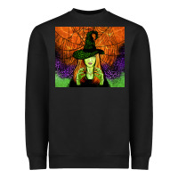 Black halloween witch tumbler Heavyweight Sweatshirt - Jasminsmagicworld