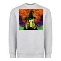 Heather Grey halloween witch tumbler Heavyweight Sweatshirt - Jasminsmagicworld