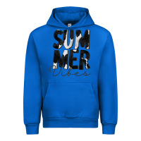 Cobalt Summer Vibes Black White Cowhide Urban Hoodie - CowCowDesign